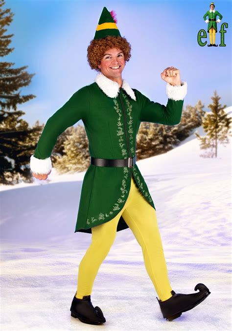 men's buddy elf costume